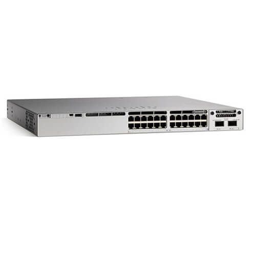 C9300-24H-E | Switch Cisco Catalyst 9300 24 port 1G RJ45 UPOE+, Module Uplink, Network Essentials
